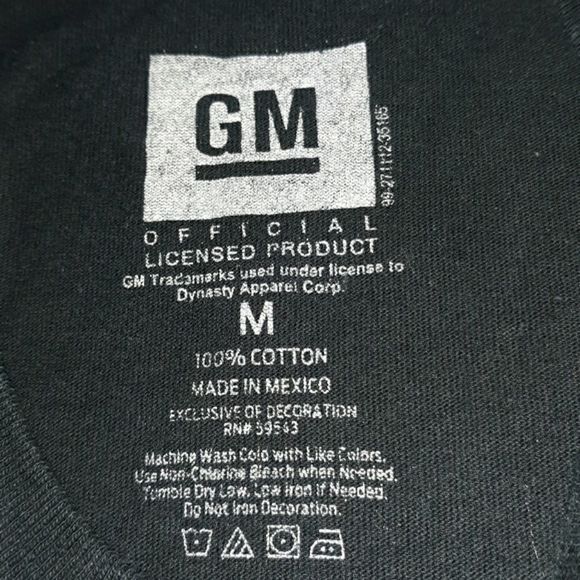 Chevrolet Chevy Big Block V8  Black T-Shirt‎ Med - Picture 3 of 3